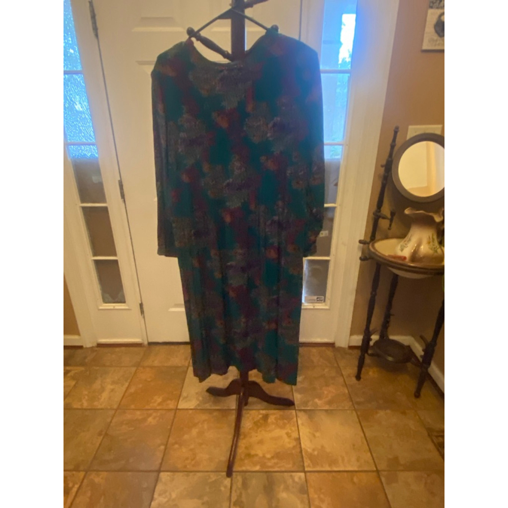 Lady Dorby vintage Dress with Floral Print 18W